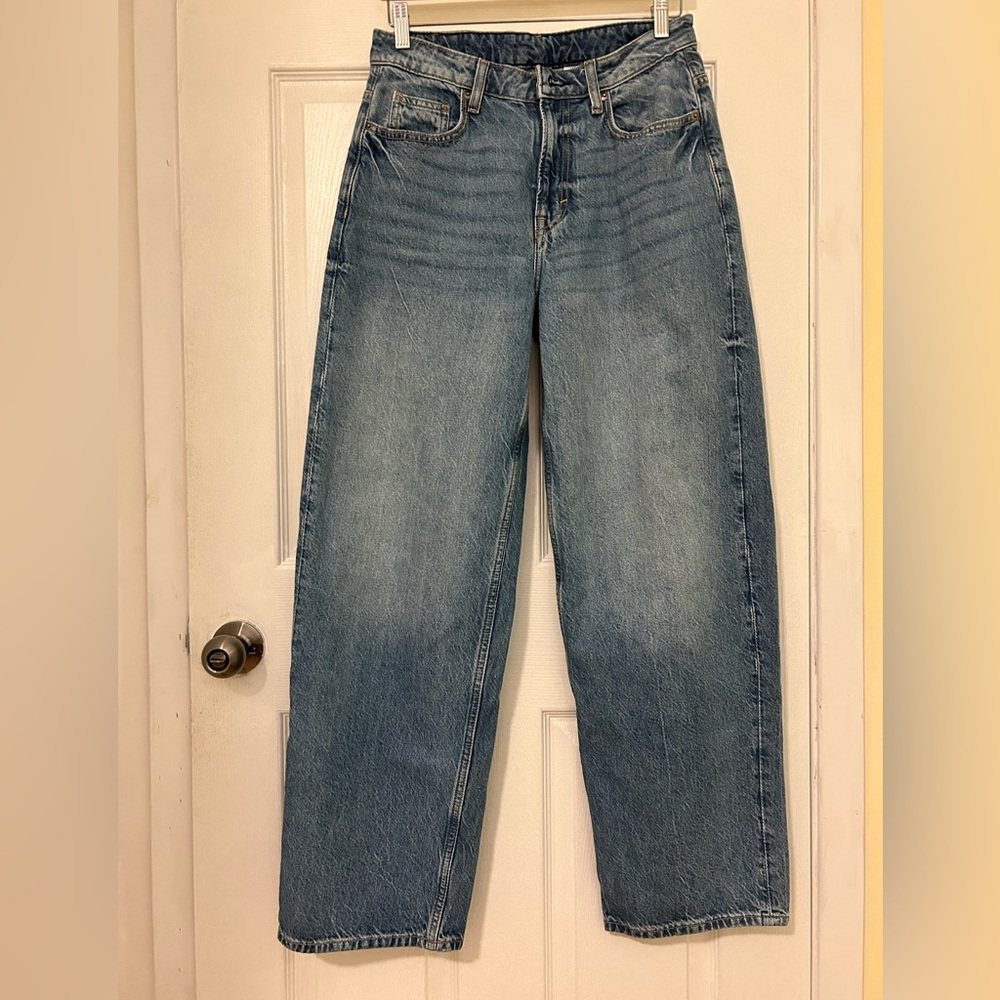 GAP Factory Denim Wide Leg Jeans